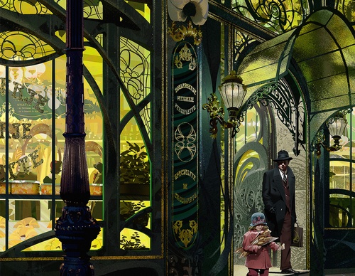 Galería de ilustraciones de Pierre Alexandre Schuller - Francia