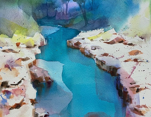 Galeria de pinturas em aquarela de Tere Lojero – México