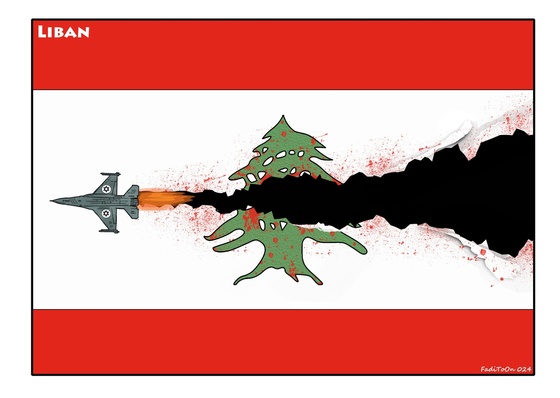 Galería de dibujos humorísticos de Fadi Abou Hassan-Palestina