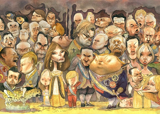 Galería de Caricaturas por Steve Brodner - EE.UU.