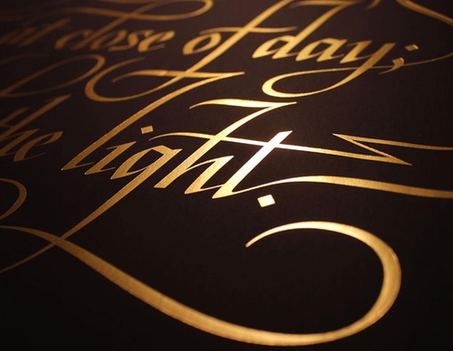 Gallery Of Calligraphy By Seb Lester - United Kingdom