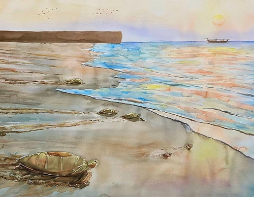 Galería de ilustraciones de Amjed Alsiyabi - Omán