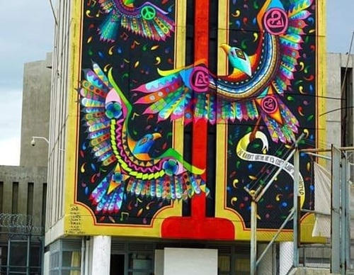 Galería de arte callejero de Spaik - México