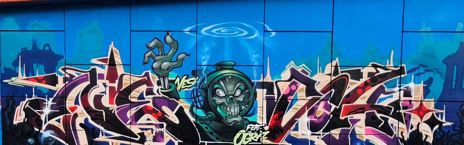 Galería de arte callejero de Ogryz - Brasil