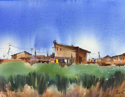 Galeria de pinturas em aquarela de Tere Lojero – México