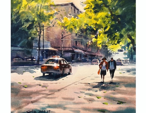 Gallery Of WaterColor Painting By Sofia Wu Mei - China