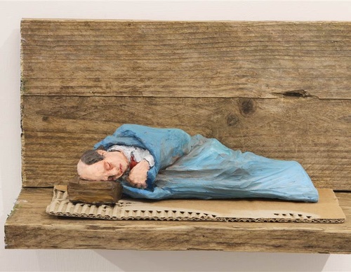 Gallery of Sculpture & Modern art by Isaac Cordal-Spain