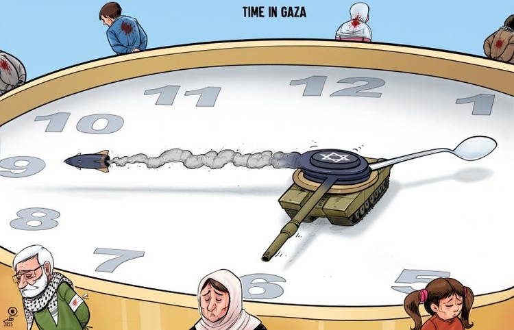 time in gaza