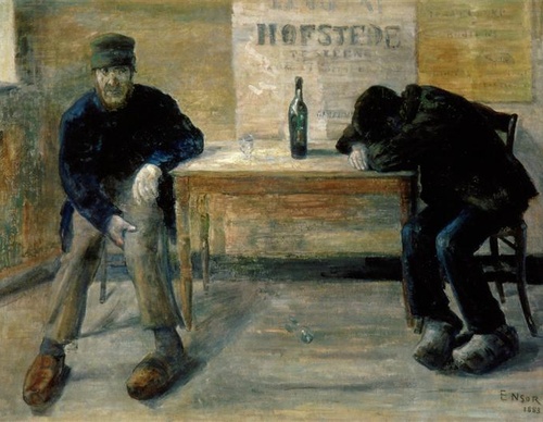 Galeria de pintura a óleo de James Ensor - Bélgica