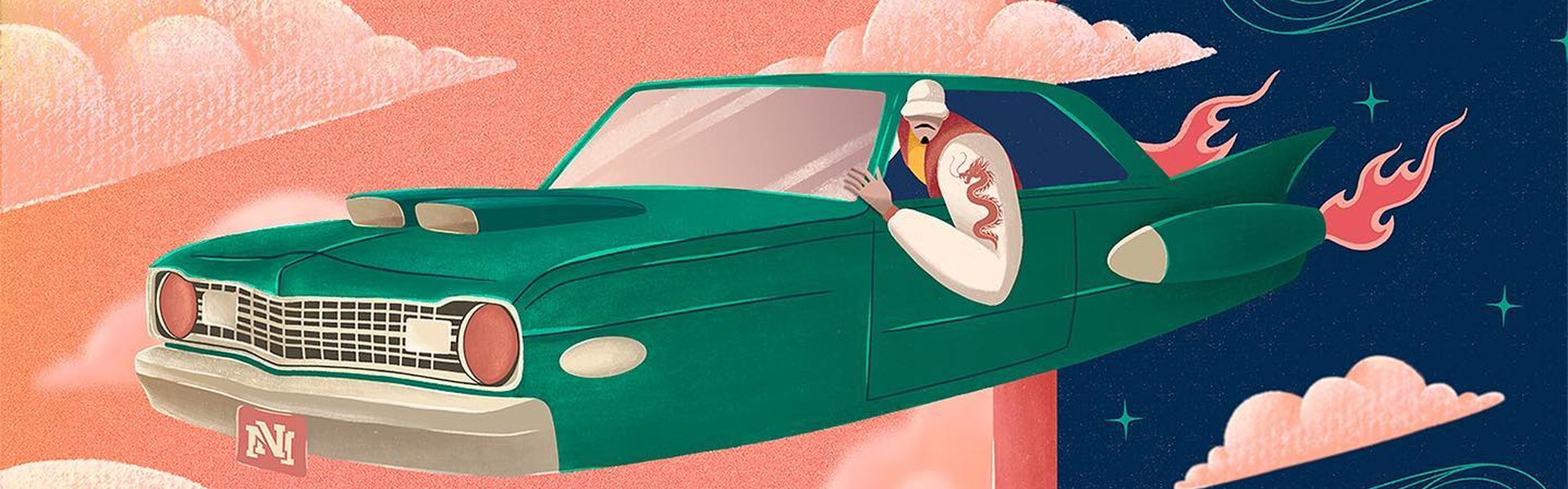 Galería de ilustraciones de Steve Aparicio - El Salvador
