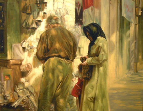 Galería de pintura de morteza katouzian- Irán