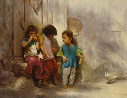 Galería de pintura de morteza katouzian- Irán