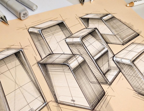 Gallery Of Design Sketching By Marius Kindler - Germany