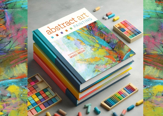 The book of abstract art painting
