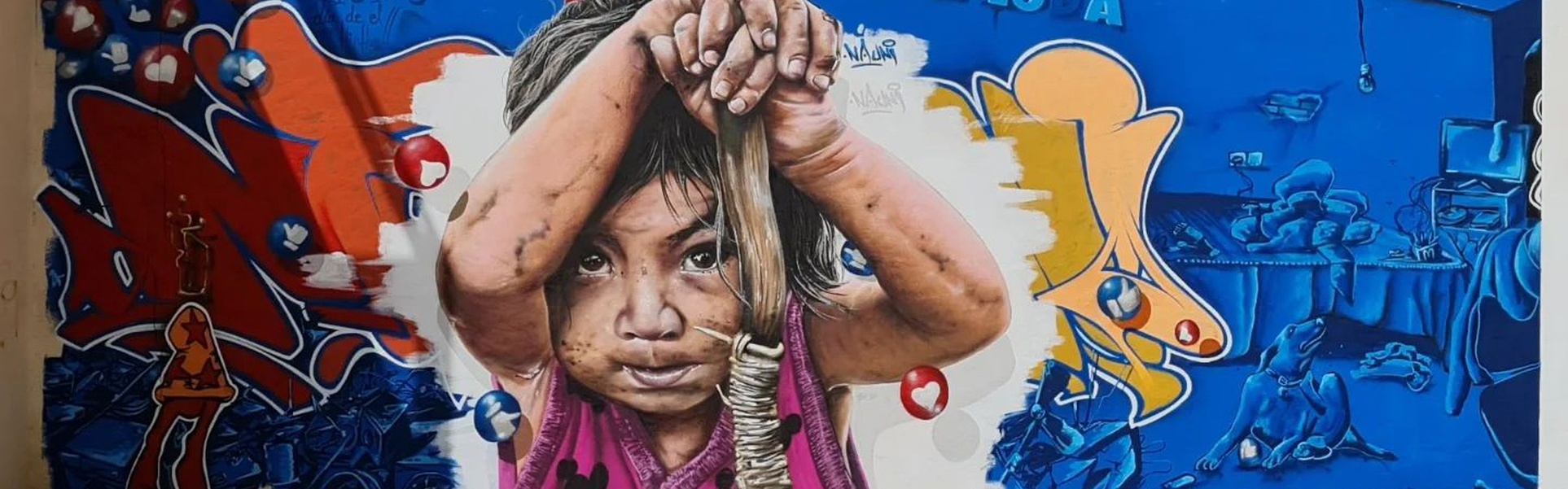 Galería de arte callejero de Nauni - España