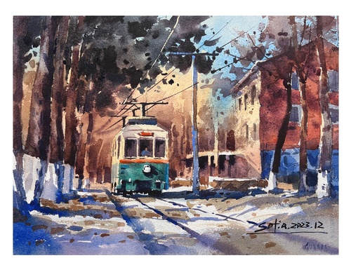 Gallery Of WaterColor Painting By Sofia Wu Mei - China
