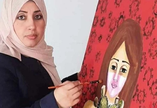 Martyrs of the Zionist Genocide: Palestinian Painter Heba Zagout