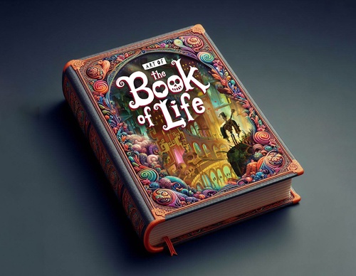 The book of "The Art of the Book of Life"animation
