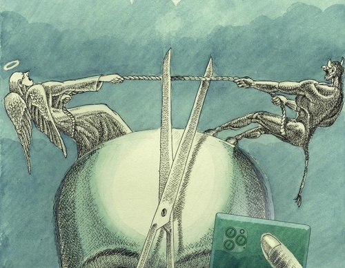 There is always an alternative between good and evil The search for an alternative is proportional to the desire to comprehend the truth