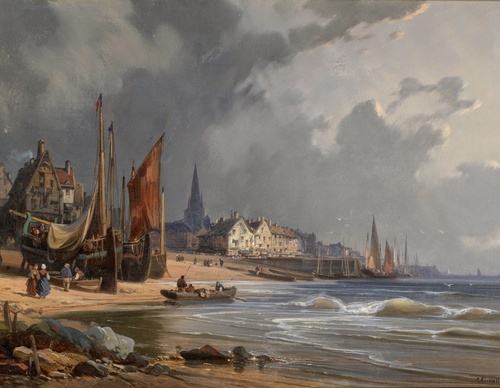 Gallery Of Painting By Charles Kuwasseg-France