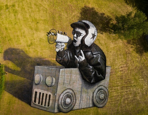Gallery Of Street Art By Saype - France