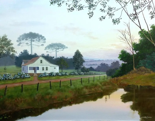 Gallery Of Painting By Emanuel Sansana - Brazil