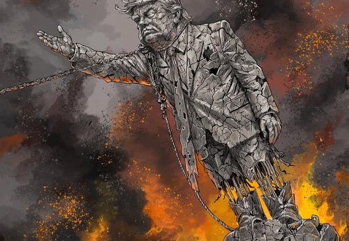 The Fall of Pharaoh by Massoud Shojai Tabatabai, Iran