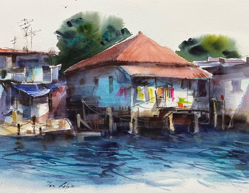 Galeria de pinturas em aquarela de Tere Lojero – México