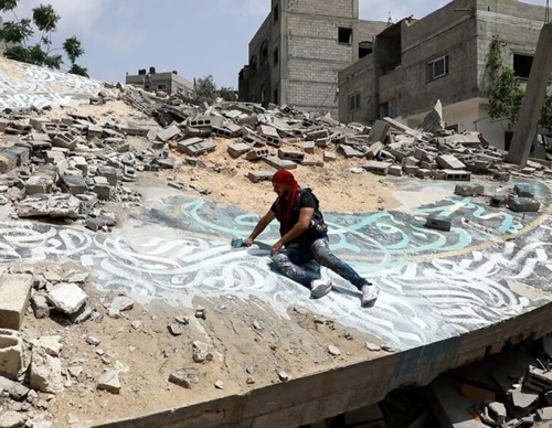 The Sign That Resists: Ayman Al-Hossary's Art in Gaza