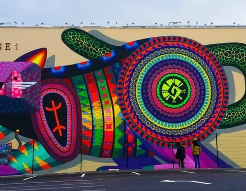 Galería de arte callejero de Spaik - México