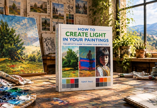 How To Create Light In Your Paintings: The Artist’s Guide To Using Tone Effectively by Tony Paul