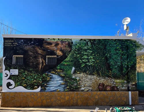 Galería de arte callejero de Nauni - España