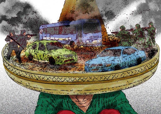 Caos en México