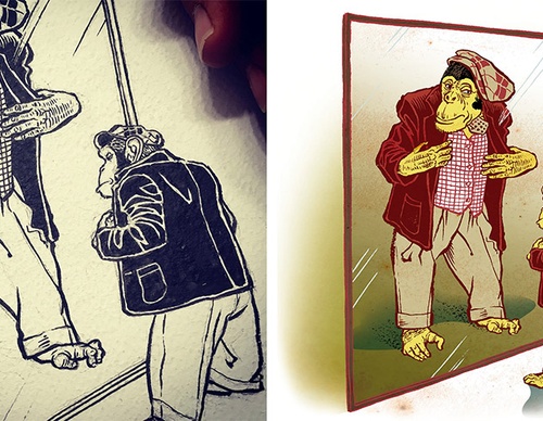 Gallery of Illustration & Graphic Works by Javier Medellin Puyou – Mexico