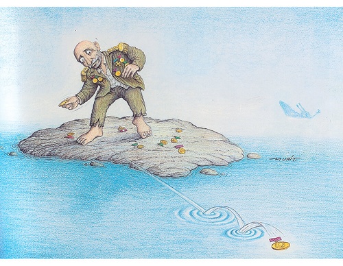 Gallery of Humor Artworks about Gaza and War