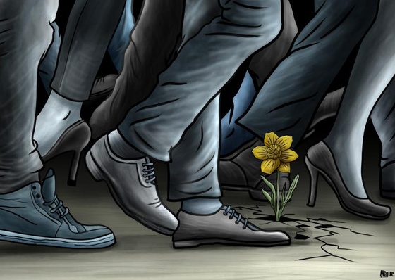 Galería de dibujos humorísticos de Miguel Morales Madrigal - Cuba