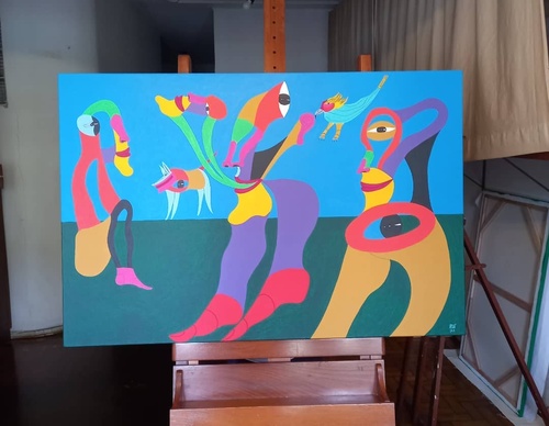 Gallery Of Painting by Carlos Carrion de Britto Velho- Brazil
