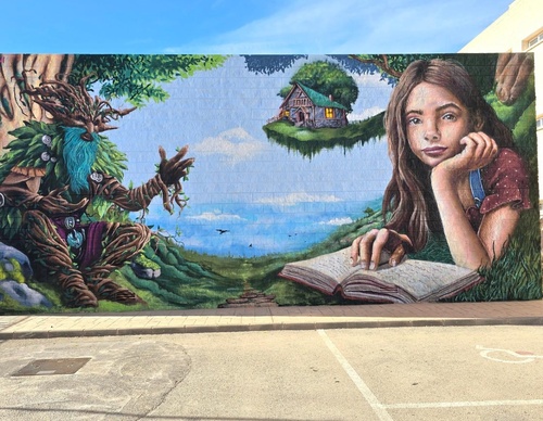Galería de arte callejero de Nauni - España
