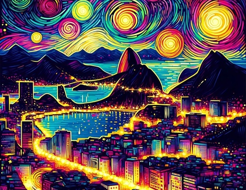 Galeria de ilustrações de Sander van der Horst - Nova Zelândia