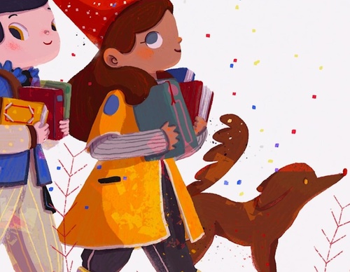 Gallery Of Illustration By Beatrice Blue - France