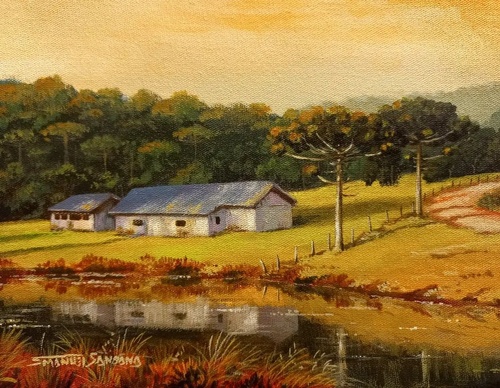 Gallery Of Painting By Emanuel Sansana - Brazil