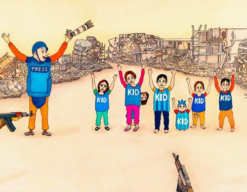 holocide cartoon
