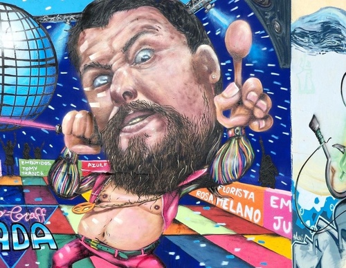 Galería de arte callejero de Nauni - España