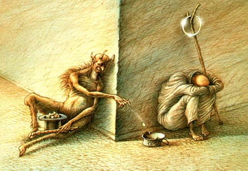 Galeria de cartuns de Mikhail Zlatkovsky - Rússia