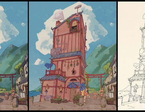 Gallery Of Illustration By Charles Dauphin - France