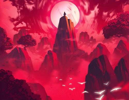 Galeria de ilustrações de Philip Sue - Nova Zelândia