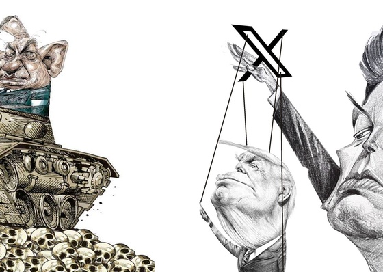 Galería de caricaturas de Luiz Carlos Fernandes - Brasil