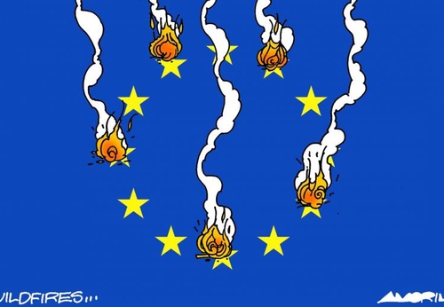 Wildfires in Europe