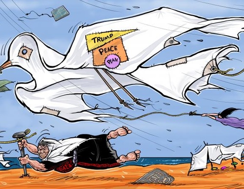 Plan de paz de Trump para Gaza  ¡No está haciendo que nada vuelva a ser grande!