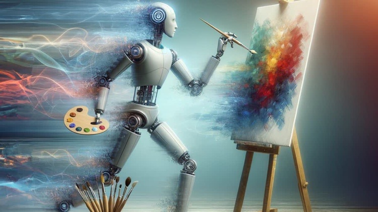 Cómo los Artistas Digitales Colaboran con la Inteligencia Artificial